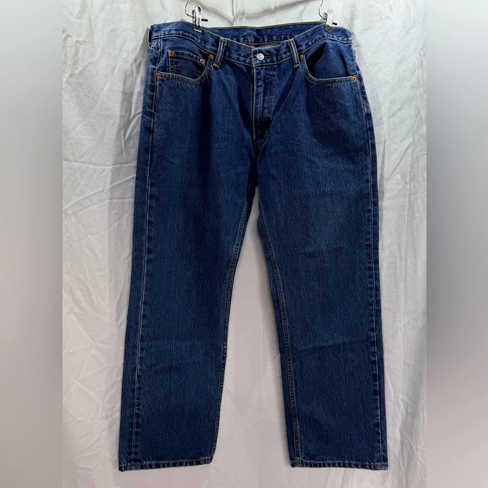 Levi's Men's Straight-Leg Dark Indigo Jeans